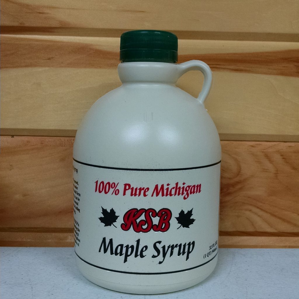 Plastic Jugs 100 Pure Michigan Maple Syrup 9495